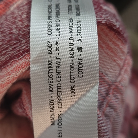 ARIAT REAL Adorable Red Serape Long Sleeve Button Snap Western Women’s Sz Large - Picture 16 of 16